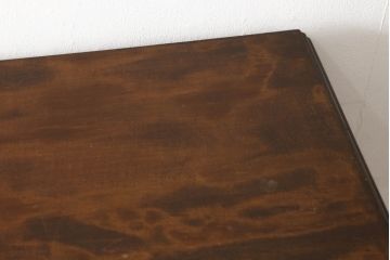 アメリカビンテージ　メイプル材　金具がおしゃれな脚付きチェスト(引き出し、サイドチェスト、ヴィンテージ)(R-061292)
