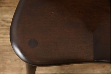 中古　美品　松本民芸家具　シックな佇まいが魅力的な#72型・リーチチェア(ダイニングチェア、ウィンザーチェア、板座チェア、椅子、ウインザーチェア)(R-061293)