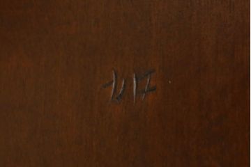 中古　美品　松本民芸家具　シックな佇まいが魅力的な#72型・リーチチェア(ダイニングチェア、ウィンザーチェア、板座チェア、椅子、ウインザーチェア)(R-061293)