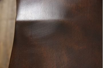 中古　松本民芸家具　美しいシルエットが目を引く、#85リーチ型アームチェア(ダイニングチェア、板座チェア、アームチェア、椅子)(R-061294)