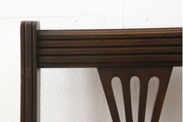 イギリスアンティーク　マホガニー材　クラシカルな佇まいが魅力のチェア(ダイニングチェア、椅子、イス)(R-061306)