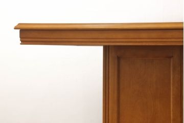 中古　横浜クラシック家具　ダニエル(daniel)　A-322・A-320　組み立て式の豪華なダイニングテーブル(6人掛けダイニングテーブル、4人掛け、食卓)(定価約70万円)(R-061315)