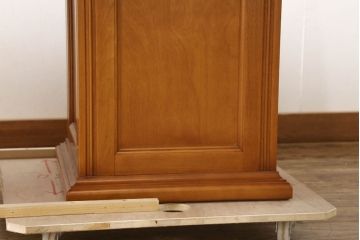 中古　横浜クラシック家具　ダニエル(daniel)　A-322・A-320　組み立て式の豪華なダイニングテーブル(6人掛けダイニングテーブル、4人掛け、食卓)(定価約70万円)(R-061315)