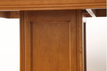中古　横浜クラシック家具　ダニエル(daniel)　A-322・A-320　組み立て式の豪華なダイニングテーブル(6人掛けダイニングテーブル、4人掛け、食卓)(定価約70万円)(R-061315)