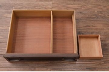 アメリカビンテージ　 White fine furniture　クラシカルな雰囲気が魅力的なチェスト(サイドボード、サイドチェスト、引き出し、ヴィンテージ)(R-061317)