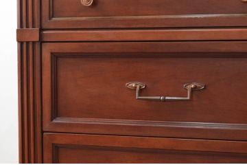 アメリカビンテージ　 White fine furniture　クラシカルな雰囲気が魅力的なチェスト(サイドボード、サイドチェスト、引き出し、ヴィンテージ)(R-061317)