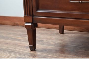 アメリカビンテージ　 White fine furniture　クラシカルな雰囲気が魅力的なチェスト(サイドボード、サイドチェスト、引き出し、ヴィンテージ)(R-061317)