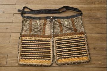 全長170cm　荘厳で迫力に満ちた等身鎧(兜、甲冑、鎧立て、箱付き、五月人形、子供の日、端午の節句、武者人形、家紋、丸に沢瀉)(R-061341)