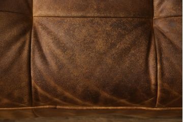 中古　CRASH GATE(クラッシュゲート)　tabu(タブー)　OPIUM SOFA(オピアムソファ)　可愛らしさとかっこよさのバランスが絶妙!おしゃれな2人掛けレザーソファ(本革ソファ、二人掛けソファ、2P、アームソファ)(R-061342)