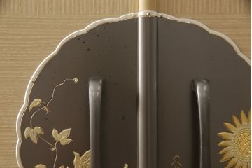 中古　伝統工芸士 東樹義明作　華やかな雰囲気の金具が魅力的な加茂総桐箪笥(胴厚、桐たんす、着物箪笥、衣装箪笥、引き出し)(R-061349)