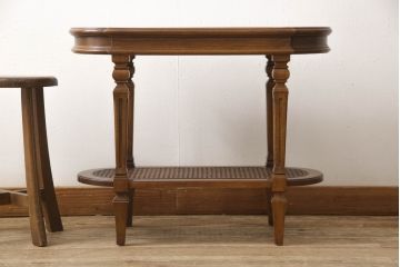 中古　DREXEL HERITAGE(ドレクセルヘリテイジ)　Cameo Classics(キャメオクラシックス)　クラシカルな空間を演出するサイドテーブル(定価約24万円)(コーヒーテーブル、エンドテーブル)(R-061353)