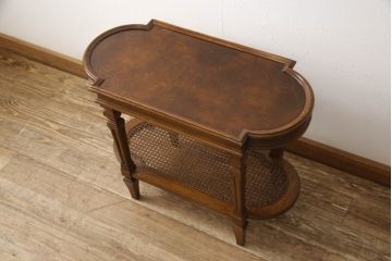 中古　DREXEL HERITAGE(ドレクセルヘリテイジ)　Cameo Classics(キャメオクラシックス)　クラシカルな空間を演出するサイドテーブル(定価約24万円)(コーヒーテーブル、エンドテーブル)(R-061353)