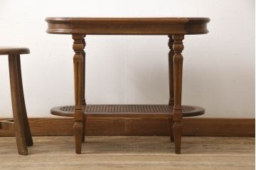 中古　DREXEL HERITAGE(ドレクセルヘリテイジ)　Cameo Classics(キャメオクラシックス)　クラシカルな空間を演出するサイドテーブル(定価約24万円)(コーヒーテーブル、エンドテーブル)(R-061353)