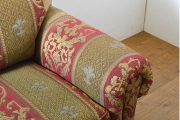 中古　アメリカ　高級ブランド家具　Lexington(レキシントン)　クラシカルな雰囲気が素敵な3人掛けソファ(三人掛けソファ、3P)(R-061378)