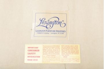 中古　アメリカ　高級ブランド家具　Lexington(レキシントン)　クラシカルな雰囲気が素敵な3人掛けソファ(三人掛けソファ、3P)(R-061378)