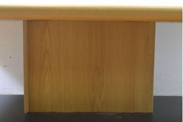 中古　特大　大きなサイズで快適な家族団欒の時間が叶うセンターテーブル(リビングテーブル、作業台)(R-061380)