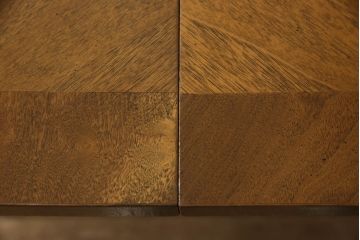 中古　DREXEL HERITAGE(ドレクセルヘリテイジ)　FRANCESCA(フランチェスカ)シリーズ　優美な佇まいのダイニングテーブル(エクステンションテーブル)(定価約65万円)(R-061384)