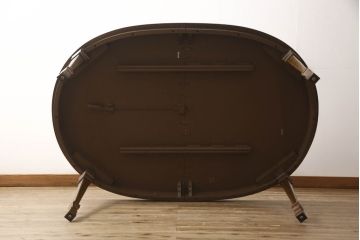 中古　DREXEL HERITAGE(ドレクセルヘリテイジ)　FRANCESCA(フランチェスカ)シリーズ　優美な佇まいのダイニングテーブル(エクステンションテーブル)(定価約65万円)(R-061384)