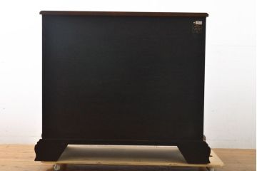 中古　美品　DREXEL HERITAGE(ドレクセルヘリテイジ)　リリアンオーガスト コレクション　カーブを描いたデザインが優雅なアンティーク調チェスト(引き出し)(R-061385)