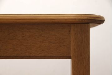 フランスビンテージ　希少!　天板パイン材・その他オーク材　フレキシブルに使える猫脚2Wayテーブルデスク(コンソールテーブル、作業台、ワークデスク、在宅用)(R-061391)
