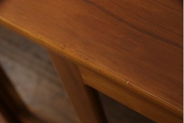 和製ビンテージ　希少!　チーク材無垢材　北欧デザイン　ナチュラルシンプルなサイドボード(収納棚、戸棚、テレビボード、リビングボード、キャビネット、ヴィンテージ)(R-061397)