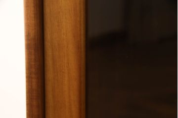 和製ビンテージ　希少!　チーク材無垢材　北欧デザイン　ナチュラルシンプルなサイドボード(収納棚、戸棚、テレビボード、リビングボード、キャビネット、ヴィンテージ)(R-061397)