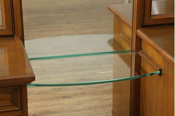 中古　DREXEL HERITAGE(ドレクセルヘリテイジ)　マホガニー材　姿見も兼ね備えた格調高く優美な佇まいのドレッサー(三面鏡、スタンドミラー、化粧台)(R-061399)