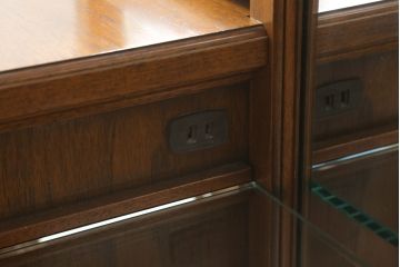 中古　DREXEL HERITAGE(ドレクセルヘリテイジ)　マホガニー材　姿見も兼ね備えた格調高く優美な佇まいのドレッサー(三面鏡、スタンドミラー、化粧台)(R-061399)