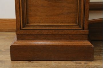 中古　DREXEL HERITAGE(ドレクセルヘリテイジ)　マホガニー材　姿見も兼ね備えた格調高く優美な佇まいのドレッサー(三面鏡、スタンドミラー、化粧台)(R-061399)