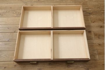 ラフジュ工房オリジナル　古建具リメイク　レーザー組子入り　品のある佇まいが魅力的なテレビ台(ローボード、リビングボード、テレビボード、戸棚、収納棚)(R-061410)