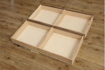 ラフジュ工房オリジナル　古建具リメイク　レーザー組子入り　品のある佇まいが魅力的なテレビ台(ローボード、リビングボード、テレビボード、戸棚、収納棚)(R-061410)
