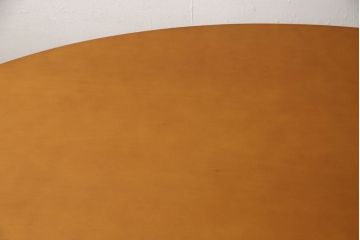 中古　美品　arflex(アルフレックス)　NEW STATION(ニューステーション)　オーバル型　ナチュラルテイストに合うシンプルなダイニングテーブル(6人掛け、4人掛け、食卓、丸テーブル、ラウンドテーブル)(定価約28万円)(R-061422)