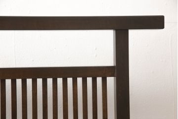 和製ビンテージ　松本民芸家具　洗練された上品な佇まいが魅力のC型衝立(つい立て、パーテーション、ヴィンテージ)(定価約14万円)(R-061423)