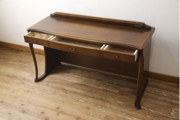 中古　美品　松永工房　Continue(カンティーニュ)　品のある佇まいが魅力のコンソールデスク(ワークデスク、在宅ワーク、在宅用、机、コンソールテーブル)(R-061424)