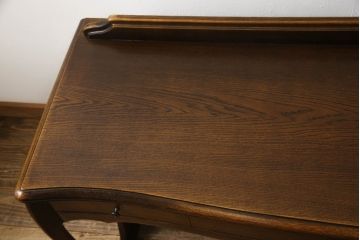 中古　美品　松永工房　Continue(カンティーニュ)　品のある佇まいが魅力のコンソールデスク(ワークデスク、在宅ワーク、在宅用、机、コンソールテーブル)(R-061424)