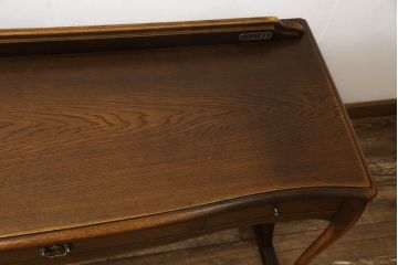 中古　美品　松永工房　Continue(カンティーニュ)　品のある佇まいが魅力のコンソールデスク(ワークデスク、在宅ワーク、在宅用、机、コンソールテーブル)(R-061424)