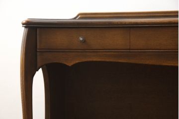 中古　美品　松永工房　Continue(カンティーニュ)　品のある佇まいが魅力のコンソールデスク(ワークデスク、在宅ワーク、在宅用、机、コンソールテーブル)(R-061424)