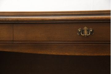 中古　美品　松永工房　Continue(カンティーニュ)　品のある佇まいが魅力のコンソールデスク(ワークデスク、在宅ワーク、在宅用、机、コンソールテーブル)(R-061424)