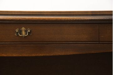 中古　美品　松永工房　Continue(カンティーニュ)　品のある佇まいが魅力のコンソールデスク(ワークデスク、在宅ワーク、在宅用、机、コンソールテーブル)(R-061424)