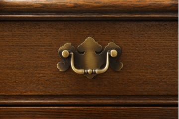 中古　美品　松永工房　Continue(カンティーニュ)　品のある佇まいが魅力のコンソールデスク(ワークデスク、在宅ワーク、在宅用、机、コンソールテーブル)(R-061424)