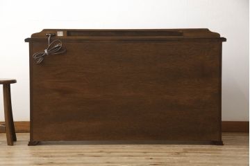 中古　美品　松永工房　Continue(カンティーニュ)　品のある佇まいが魅力のコンソールデスク(ワークデスク、在宅ワーク、在宅用、机、コンソールテーブル)(R-061424)