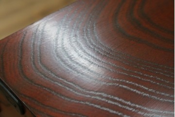 中古　美品　岩谷堂箪笥　波打つ様な杢目と重厚感ある金具が趣ある和箪笥　(R-061443)