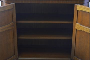 中古　美品　DREXEL HERITAGE(ドレクセルヘリテイジ)　TRIUNE(トライユン)シリーズ　マホガニー材　ホールチェスト(サイドボード、サイドキャビネット、収納棚、戸棚)(定価約30万円)(R-061445)
