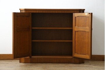 中古　美品　DREXEL HERITAGE(ドレクセルヘリテイジ)　TRIUNE(トライユン)シリーズ　マホガニー材　ホールチェスト(サイドボード)　定価約30万円相当　(R-061445)