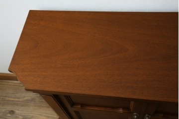 中古　美品　DREXEL HERITAGE(ドレクセルヘリテイジ)　TRIUNE(トライユン)シリーズ　マホガニー材　ホールチェスト(サイドボード)　定価約30万円相当　(R-061445)