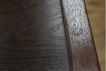 新古　未使用展示品　タモ材　上質な和の空間づくりに取り入れたいシックな水屋箪笥サイドボード　(R-061456)