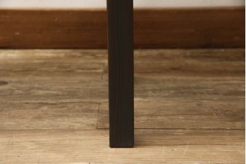 和製ビンテージ　昭和中期　和モダンテイストにぴったりな浮造り仕上げの飾り棚(茶棚、収納棚、陳列棚、オープンシェルフ、オープンラック、ディスプレイラック、ヴィンテージ)(R-061461)