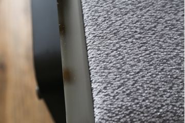 中古　イタリア　ミノッティ(Minotti)　シンプルながら洗練された佇まいのオットマン(フットスツール、1Pソファ、椅子)(R-061474)