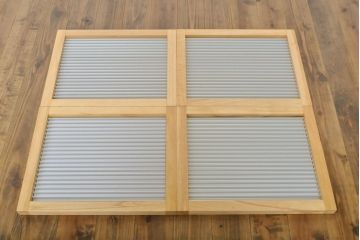 中古　イタリア家具　arflex(アルフレックス)　COMPOSER(コンポーザー)　シンプルなデザインでお部屋に馴染みやすいローチェスト(引き出し、サイドチェスト、サイドボード、ローボード)(R-061498)
