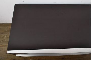 中古　イタリア家具　arflex(アルフレックス)　COMPOSER(コンポーザー)　シンプルなデザインでお部屋に馴染みやすいローチェスト(引き出し、サイドチェスト、サイドボード、ローボード)(R-061498)